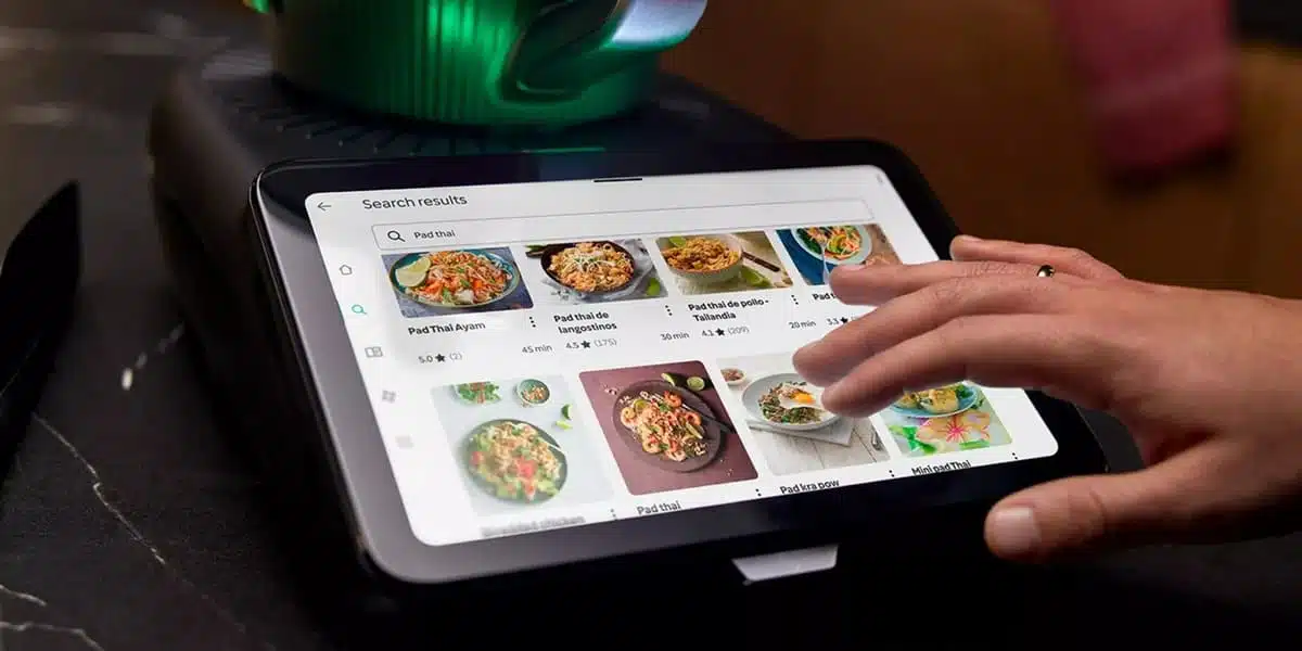 Le nouvel écran du Thermomix TM7