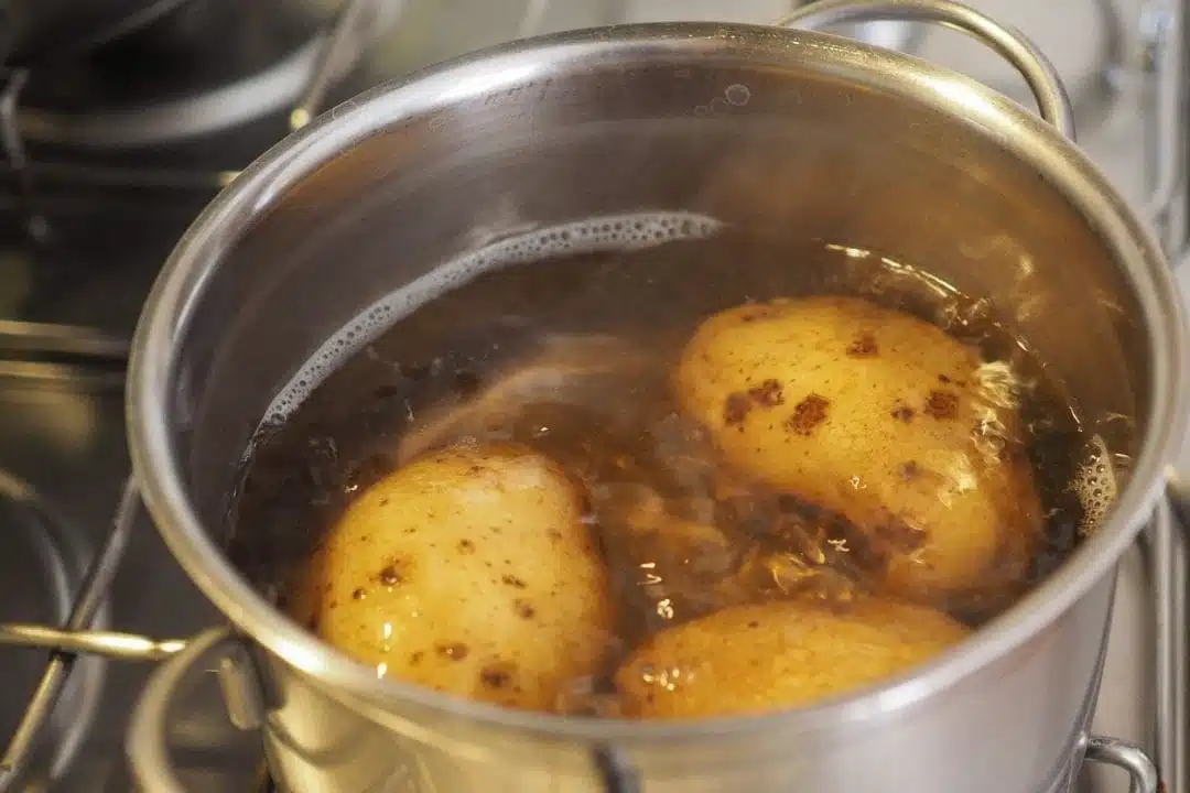 faire bouillir vos pommes de terre