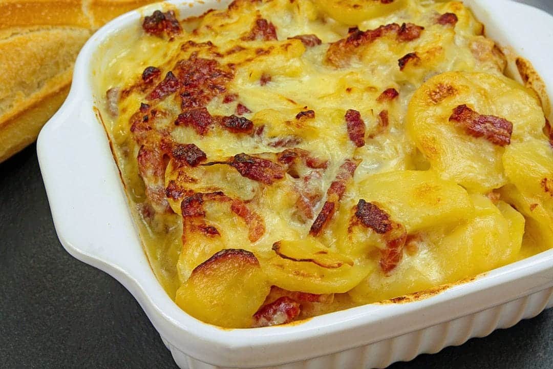 La traditionnelle recette de tartiflette