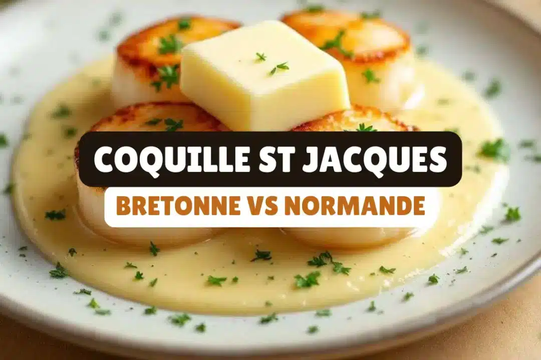 coquille st jacques bretonne ou normande