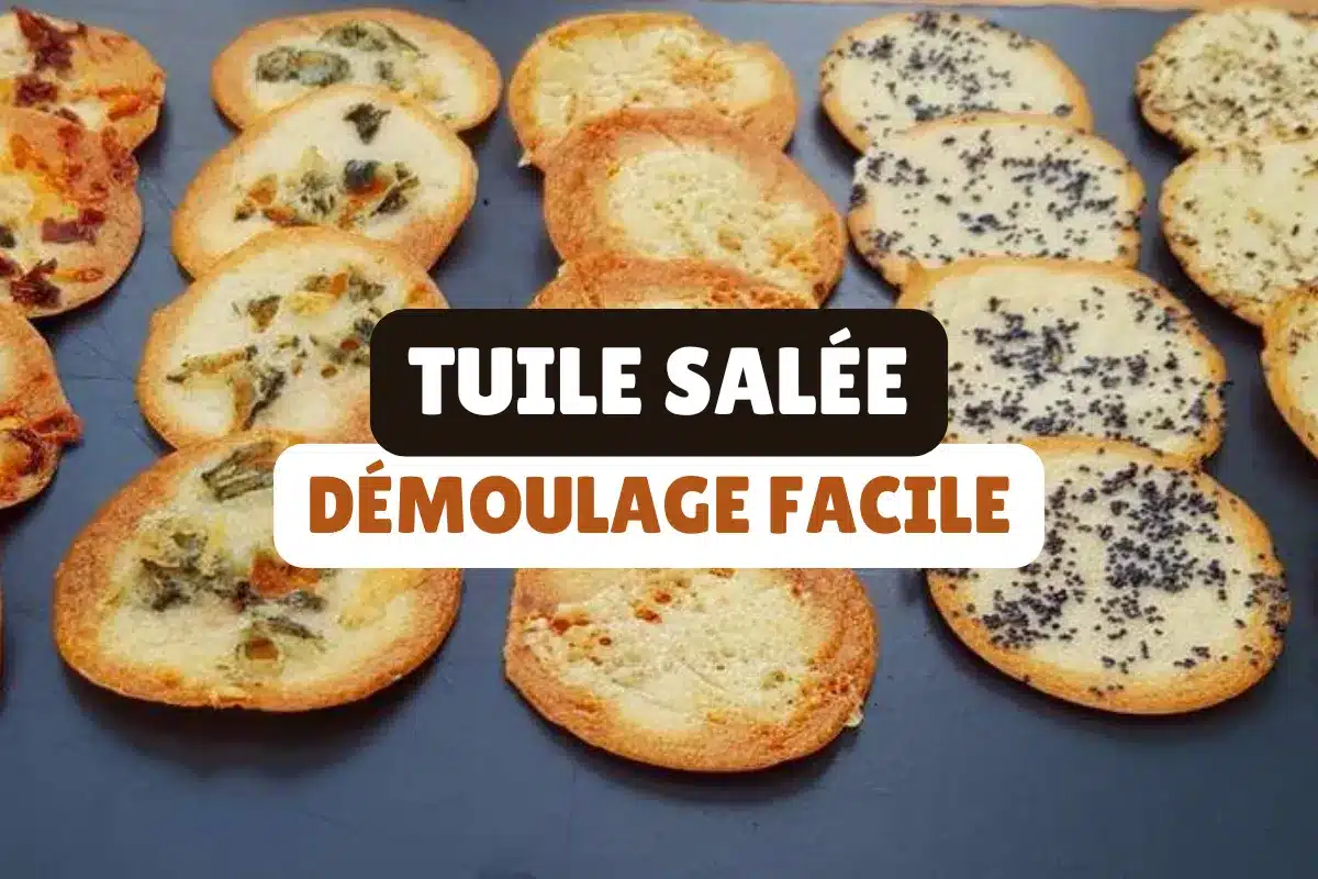 démoulage tuile salée