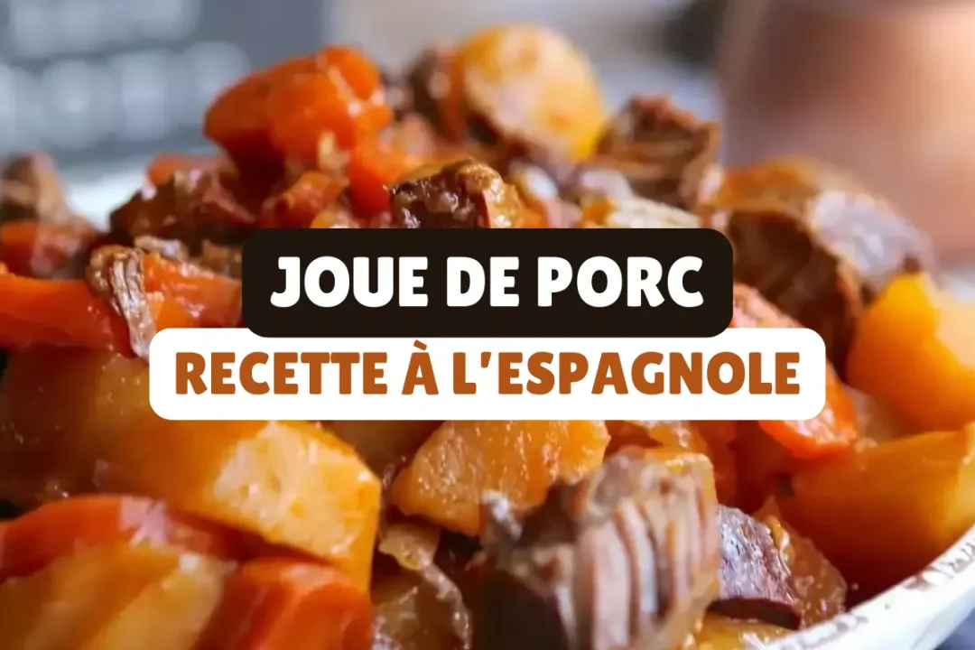 recette de la joue de porc à l'espagnole