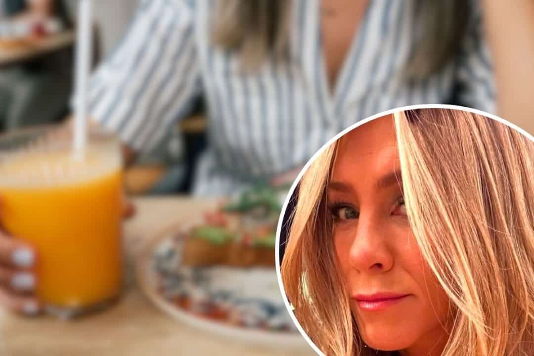 Petit déjeuner de Jennifer Aniston