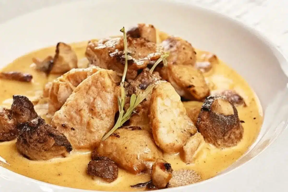 ris de veau aux morilles