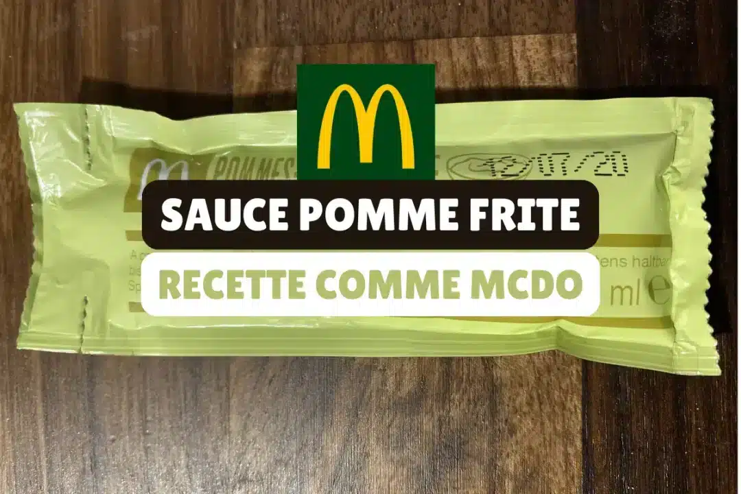 sauce pomme frite maison