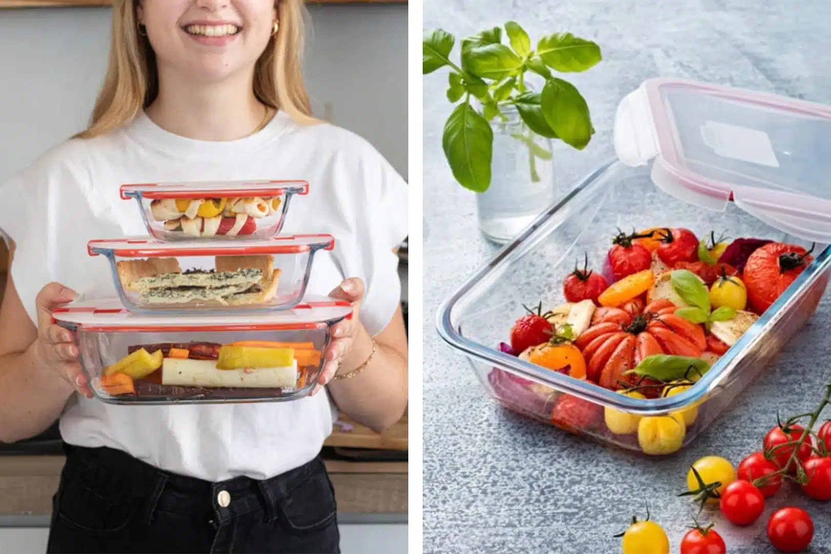 boites en verre Pyrex