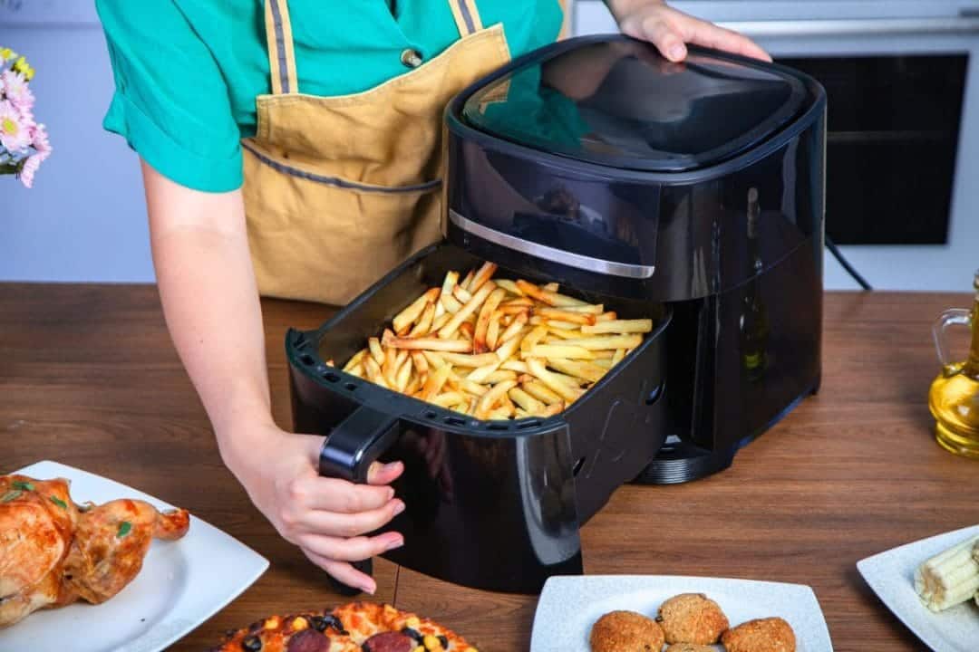 un air fryer plutôt qu’un four