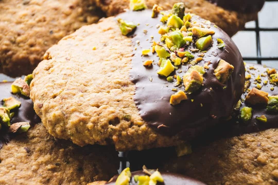 Cookies à la pistache
