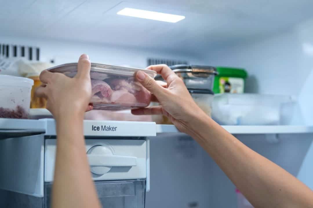 congélation du poulet