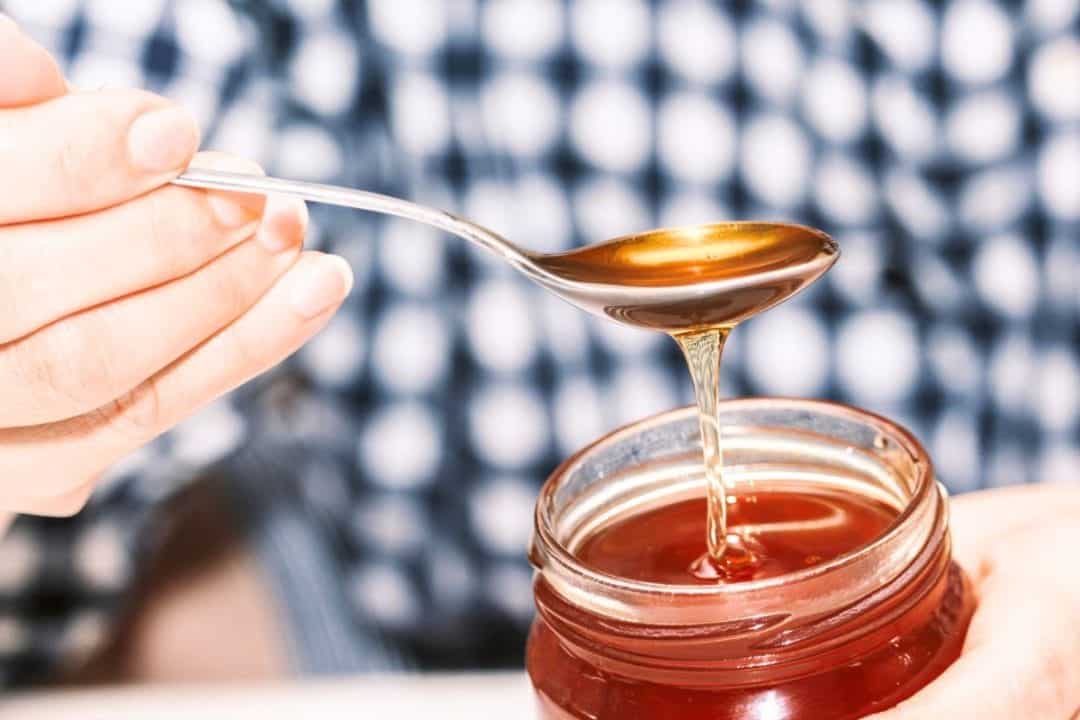 cuillère de miel chaque matin