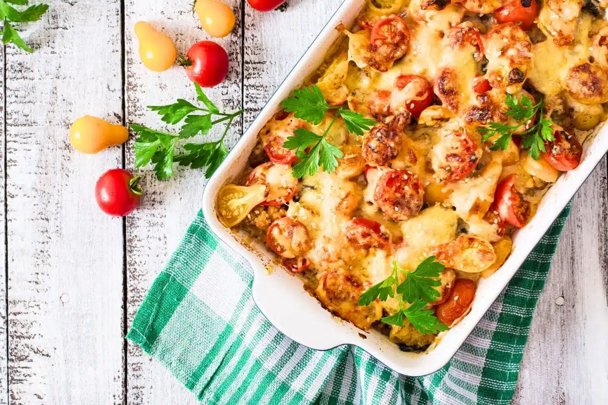 gratin de pâtes express au thon