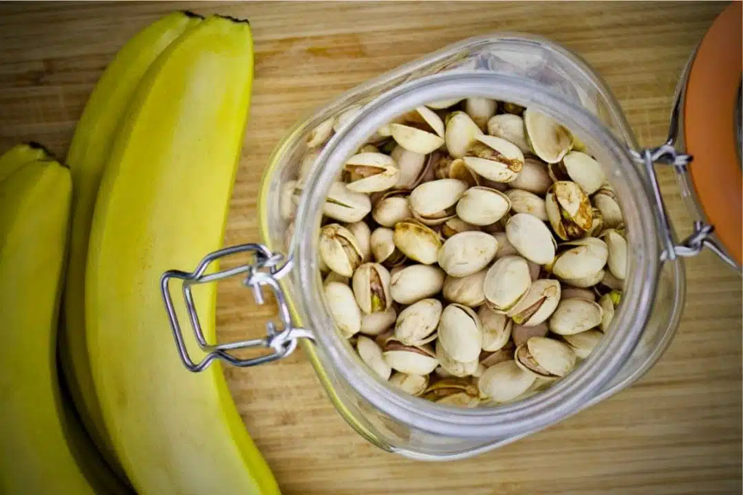 Banana bread à la pistache