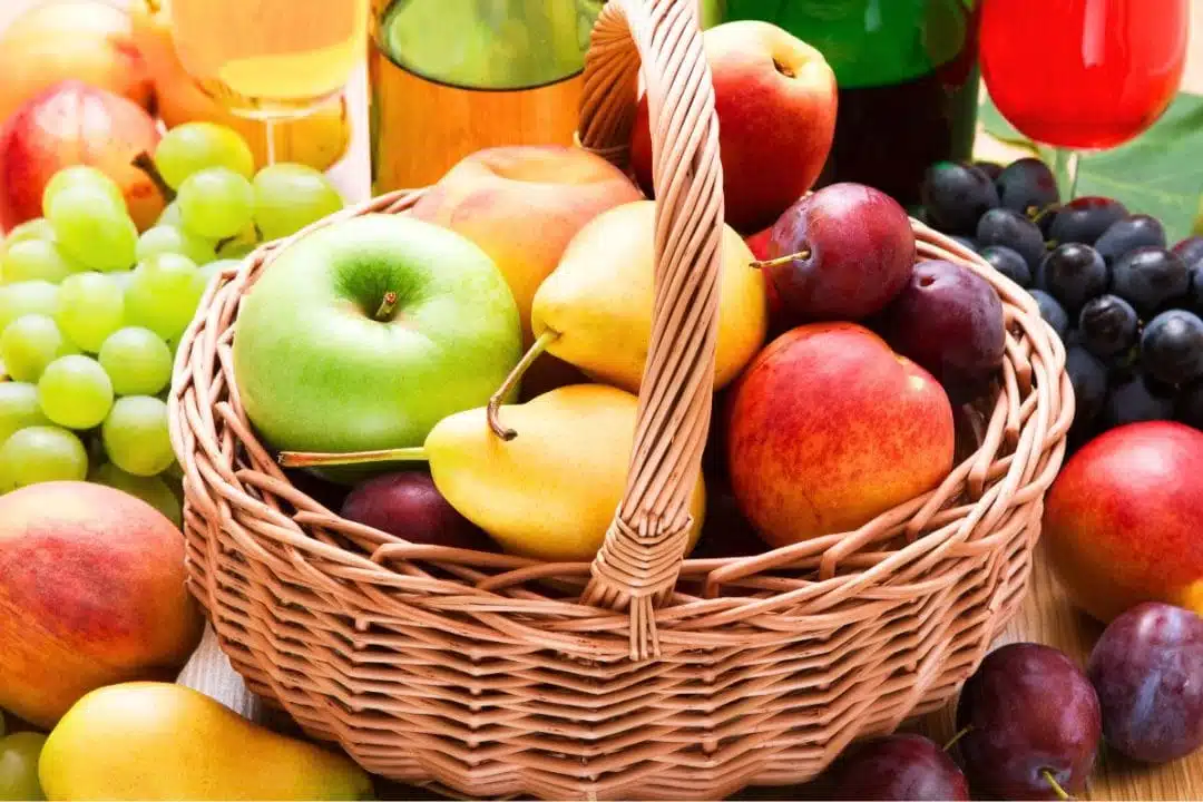 Les fruits en été
