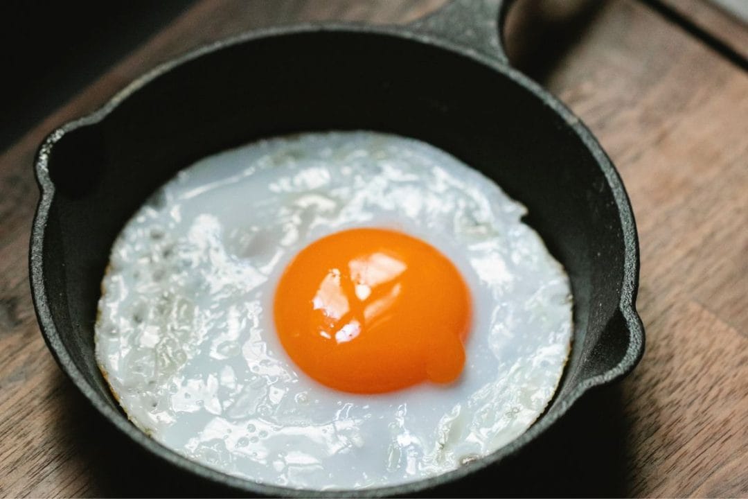 Mauvaise habitude avec les oeufs