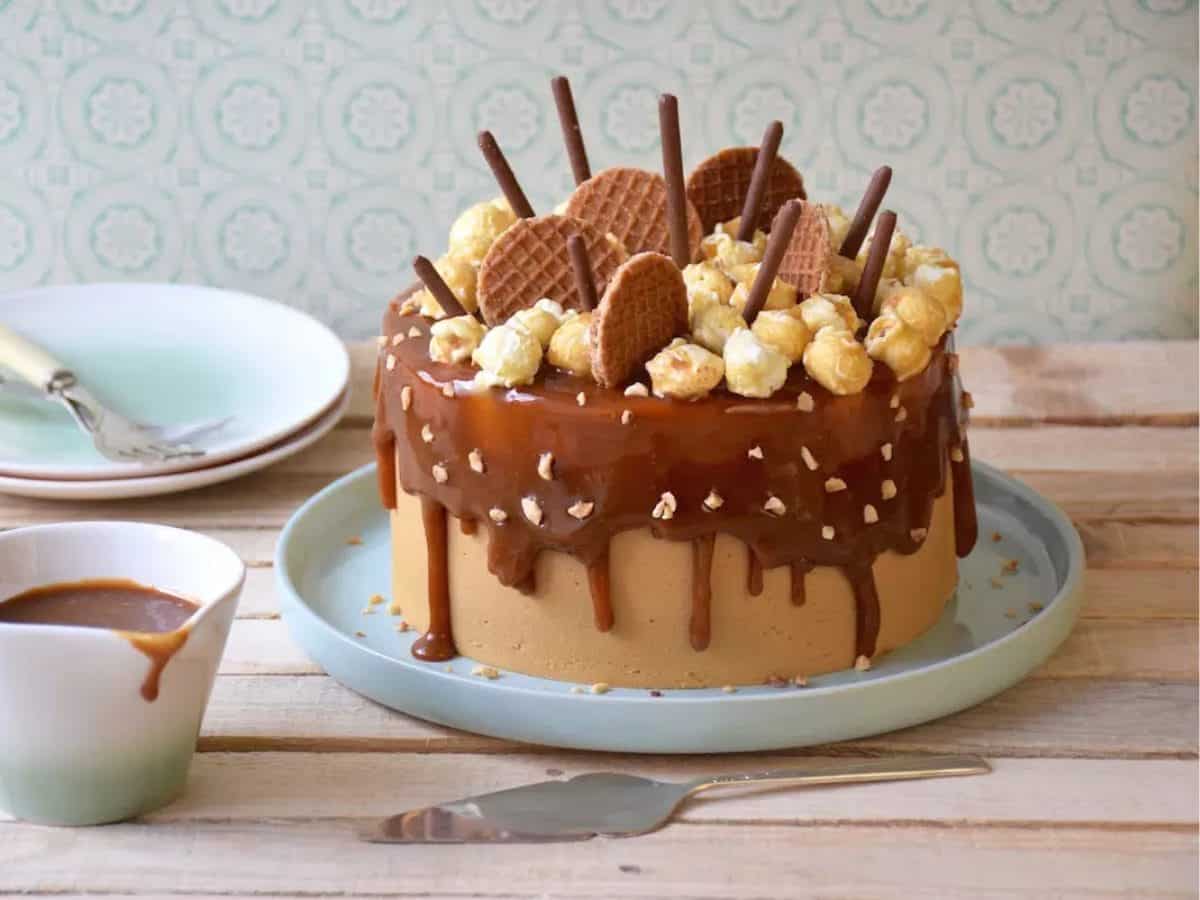 cake chocolat caramel