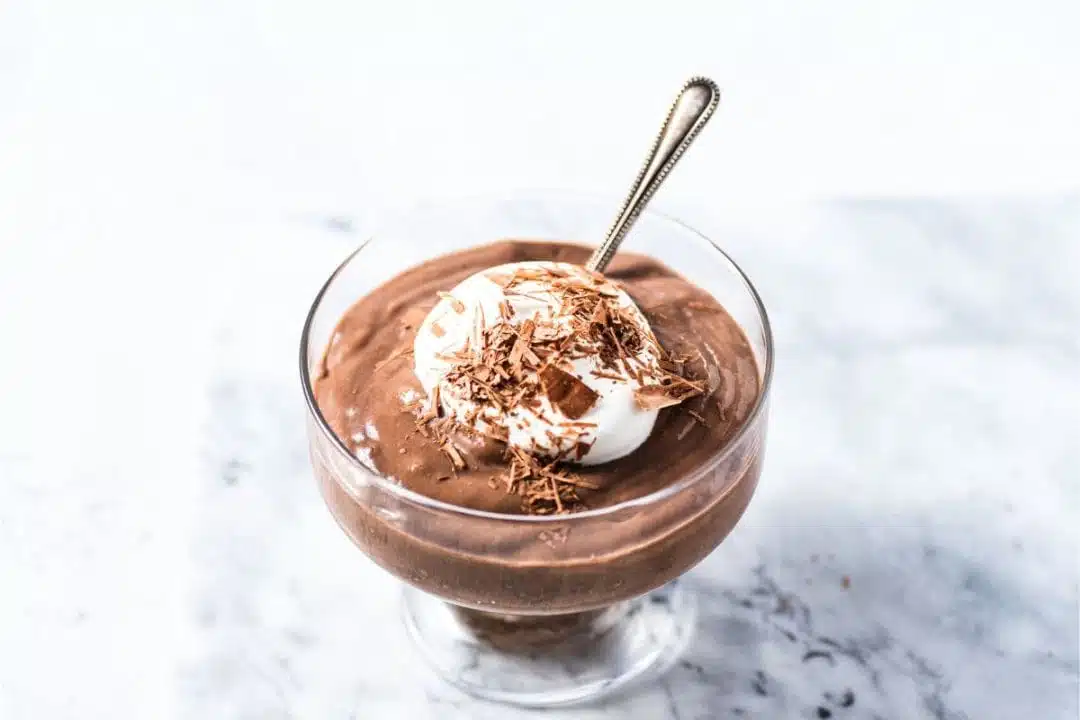 Mousse au chocolat légère au lait de coco