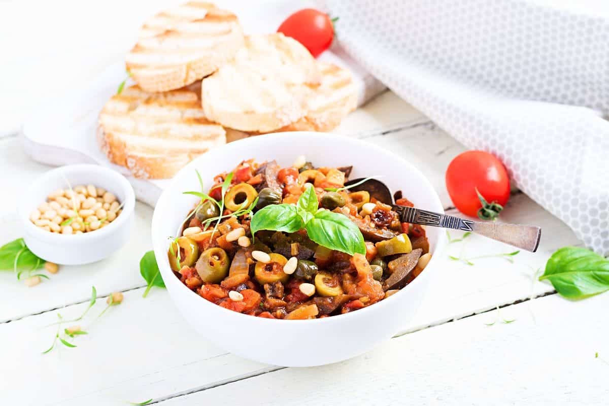 La caponata sicilienne de ma grand-mère