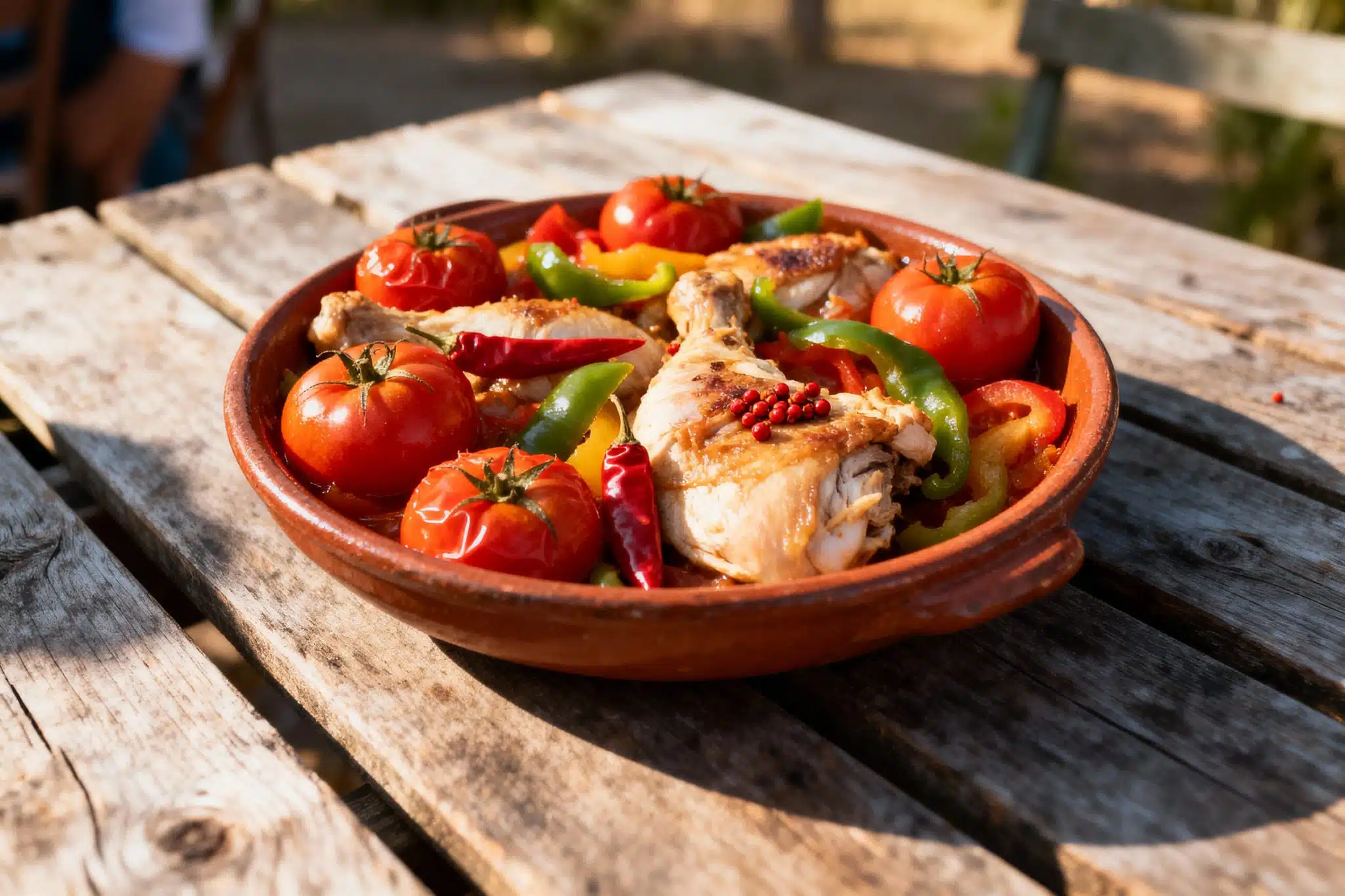poulet basquaise