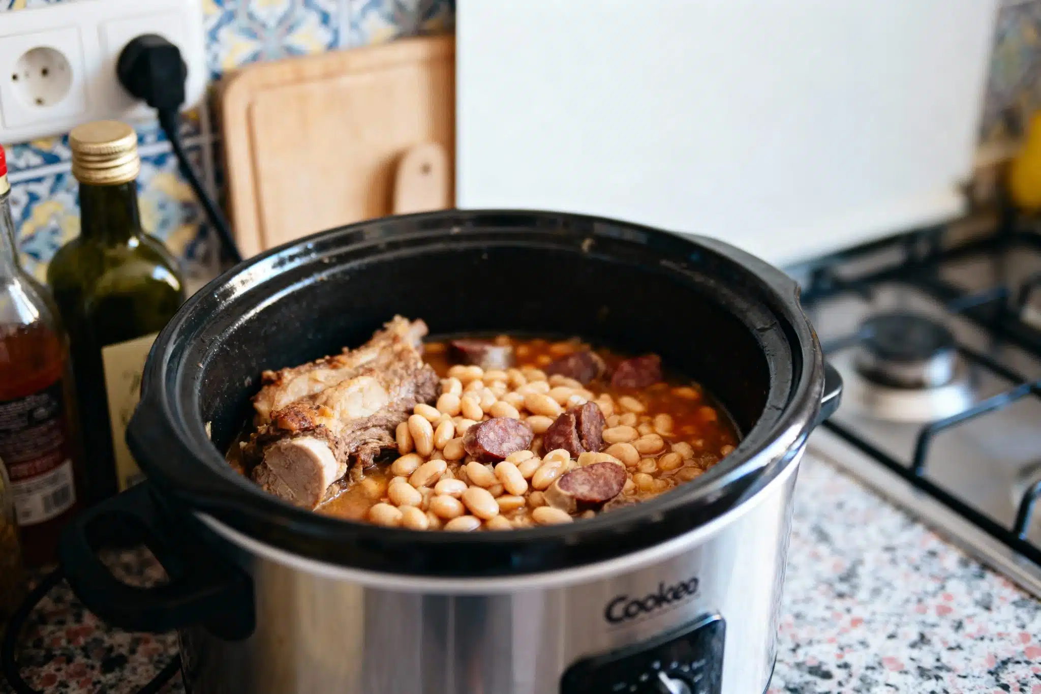 recette de cassoulet au Cookeo