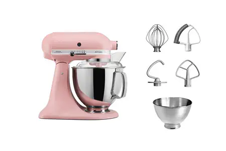 Robot pâtissier Kitchenaid ARTISAN ROSE POUDRE 4,8L - 5KSM175PSEDR