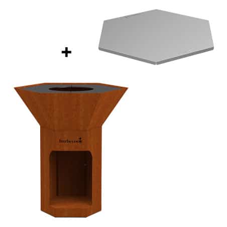 Pack Nestor Original Corten Barbecook